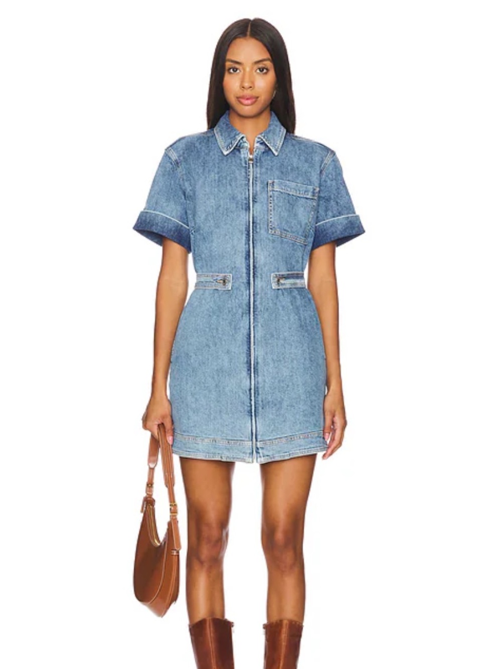 SIMKHAI Sandler Mini Dress